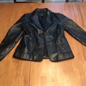 GAP women’s leather jacket size 4